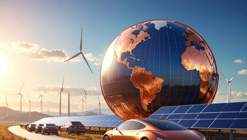 Firefly_kupfer, globaler fortschritt, solar, elektrofahrzeuge, strom 679213