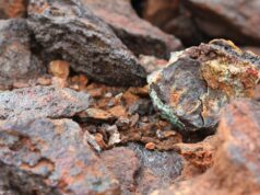 Kanada pumpt Milliarden in Mineral-Boom! a close up of a rock with lichen on it